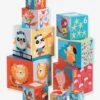 10 Cubes Plage DJECO Bleu - Djeco -Enfants Meubles Magasin 10 cubes plage djeco