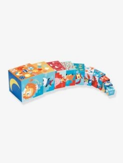 10 Cubes Plage DJECO Bleu - Djeco -Enfants Meubles Magasin 10 cubes plage djeco 3