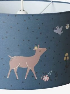Abat-jour Pour Suspension FORÊT ENCHANTEE Bleu - Vertbaudet -Enfants Meubles Magasin abat jour pour suspension foret enchantee 3