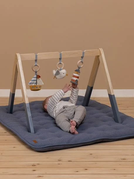 Arche En Bois D'Éveil Mouette Sailors Bay - LITTLE DUTCH Bleu Grisé - Little Dutch 3 Arche En Bois D'Éveil Mouette Sailors Bay - LITTLE DUTCH Bleu Grisé - Little Dutch