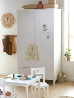 Armoire 2 Portes LIGNE SIRIUS Blanc - Vertbaudet 11 Armoire 2 Portes LIGNE SIRIUS Blanc - Vertbaudet -Enfants Meubles Magasin armoire 2 portes ligne sirius 3