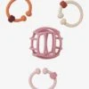 Balle Et Anneaux De Dentition En Silicone Multicolor - Vertbaudet -Enfants Meubles Magasin balle et anneaux de dentition en silicone