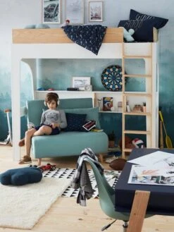 Banquette Convertible 1 Place Vert D'eau - Vertbaudet -Enfants Meubles Magasin banquette convertible 1 place 6