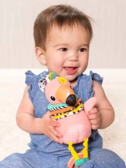 Boîte à Musique Flamand Rose INFANTINO Rose - Infantino 7 Boîte à Musique Flamand Rose INFANTINO Rose - Infantino -Enfants Meubles Magasin boite a musique flamand rose infantino 2