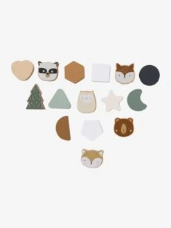 Boîte Des Animaux à Encastrer GREEN FOREST En Bois FSC® Multicolore - Vertbaudet -Enfants Meubles Magasin boite des animaux a encastrer green forest en bois fsc 4