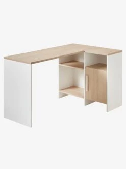 Bureau D'angle Liverpool Blanc - Vertbaudet -Enfants Meubles Magasin bureau dangle liverpool 2