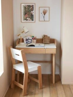 Bureau Enfant Vintage Blanc - Vertbaudet 11 Bureau Enfant Vintage Blanc - Vertbaudet -Enfants Meubles Magasin bureau enfant vintage 3