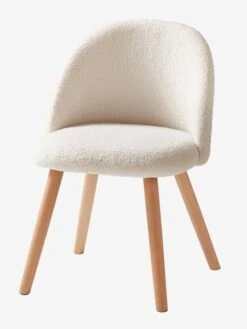 Produits populaires 11 Chaise Fausse Fourrure Enfant Ivoire - Vertbaudet