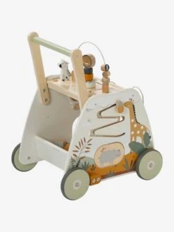 Chariot De Marche Multi-activités Tanzanie En Bois FSC® Vert - Vertbaudet -Enfants Meubles Magasin chariot de marche multi activites tanzanie en bois fsc 3