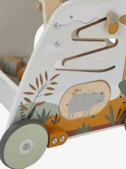 Chariot De Marche Multi-activités Tanzanie En Bois FSC® Vert - Vertbaudet -Enfants Meubles Magasin chariot de marche multi activites tanzanie en bois fsc 4