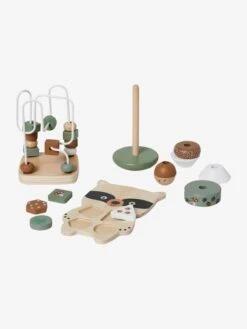 Produits populaires -Enfants Meubles Magasin coffret 3 jeux deveil green forest en bois fsc 1