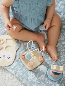 Coffret 3 Jeux D'éveil Les Amis De La Forêt En Bois FSC® Beige - Vertbaudet -Enfants Meubles Magasin coffret 3 jeux deveil les amis de la foret en bois fsc 2