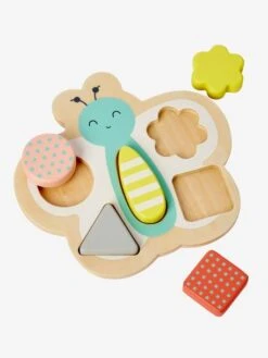 Coffret De 3 Jeux D'éveil En Bois FSC® Multicolore - Vertbaudet -Enfants Meubles Magasin coffret de 3 jeux deveil en bois fsc 3