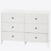Commode 6 Tiroirs LIGNE SIRIUS Blanc Clair Uni - Vertbaudet
