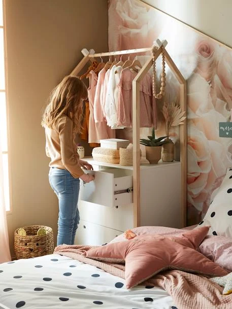 Commode Penderie Coconut Blanc - Vertbaudet 5 Commode Penderie Coconut Blanc - Vertbaudet – Image 3