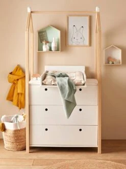 Commode Penderie Coconut Blanc - Vertbaudet 10 Commode Penderie Coconut Blanc - Vertbaudet -Enfants Meubles Magasin commode penderie coconut 3