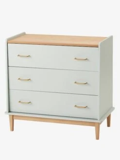 Commode Prof. 42 Cm LIGNE SIXTIES Vert D'eau - Vertbaudet