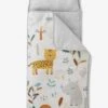 Cosy Wrap En Polyester Avec Oreiller Intégré JUNGLE PARADISE Ecru - Vertbaudet -Enfants Meubles Magasin cosy wrap en polyester avec oreiller integre jungle paradise