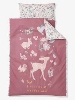 Couchage De Sieste Maternelle MINILI VICTORIA Personnalisable Prune - Vertbaudet