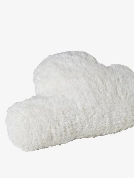 Coussin Nuage En Sherpa Ecru - Vertbaudet 4 Coussin Nuage En Sherpa Ecru - Vertbaudet – Image 2