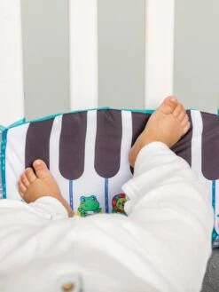 Coussin Piano évolutif 3 En 1 Infantino Gris Et Bleu - Infantino -Enfants Meubles Magasin coussin piano evolutif 3 en 1 infantino 3