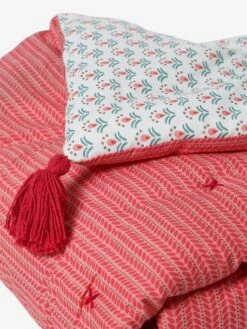 Couvre-lit EDEN INDIA Rose / Multicolore - Vertbaudet -Enfants Meubles Magasin couvre lit eden india 3