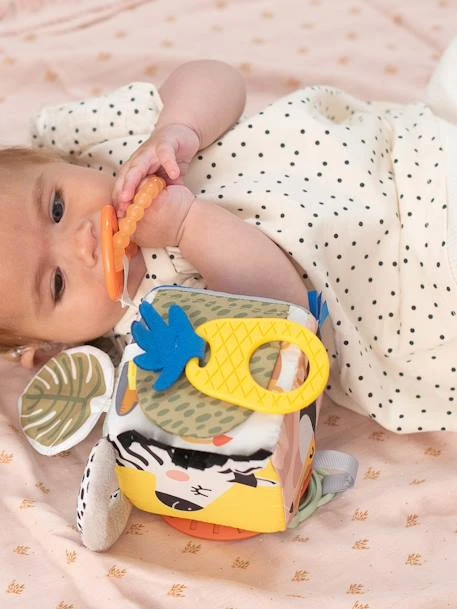 Cube D'Éveil Savane - TAF TOYS Orange - Taf Toys 5 Cube D'Éveil Savane - TAF TOYS Orange - Taf Toys – Image 3