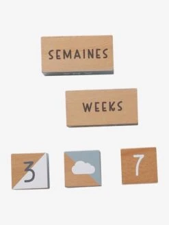 Cubes De L'âge Spécial Photos En Bois FSC® Multicolore - Vertbaudet -Enfants Meubles Magasin cubes de lage special photos en bois fsc 4