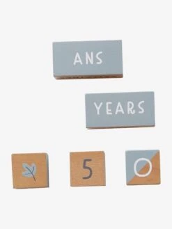 Cubes De L'âge Spécial Photos En Bois FSC® Multicolore - Vertbaudet -Enfants Meubles Magasin cubes de lage special photos en bois fsc 5