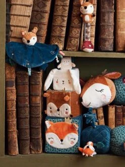 Cubes En Tissu Forêt Enchantée Vert - Vertbaudet -Enfants Meubles Magasin cubes en tissu foret enchantee 2