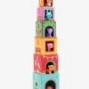 Cubes Imagiers Topanifarm DJECO Multicolore - Djeco -Enfants Meubles Magasin cubes imagiers topanifarm djeco
