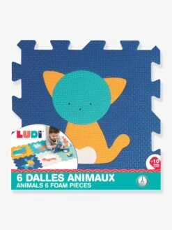 Dalles 6 Animaux LUDI Multicolore - Ludi -Enfants Meubles Magasin dalles 6 animaux ludi 3