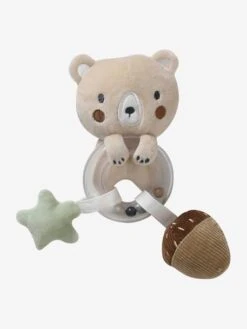 Doudou Carré + Hochet GREEN FOREST Multicolore - Vertbaudet -Enfants Meubles Magasin doudou carre hochet green forest 5