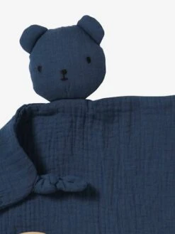Doudou En Gaze De Coton + Hochet Rond Vert - Vertbaudet -Enfants Meubles Magasin doudou en gaze de coton hochet rond 2