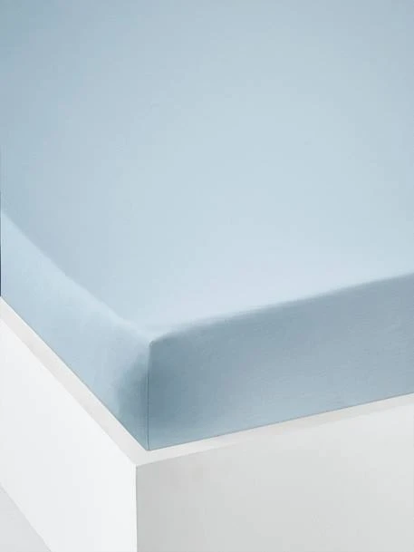 Drap-housse Uni Enfant Oeko-Tex® écru - Vertbaudet 5 Drap-housse Uni Enfant Oeko-Tex® écru - Vertbaudet – Image 3