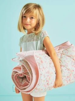 Edredon Matelassé Enfant Vert D'eau - Vertbaudet -Enfants Meubles Magasin edredon matelasse enfant 3