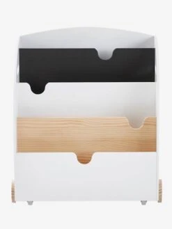 Etagère Pour Livres à Roulettes LIGNE SCHOOL Rose - Vertbaudet -Enfants Meubles Magasin etagere pour livres a roulettes ligne school 2