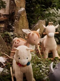 Faon à Bascule En Bois FSC® Multicolore - Vertbaudet -Enfants Meubles Magasin faon a bascule en bois fsc 4