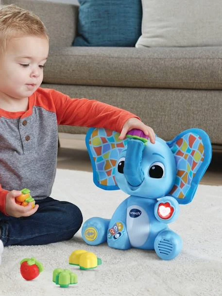Gontran, Mon éléphant Gourmand - VTECH Bleu - Toutes Les Marques 5 Gontran, Mon éléphant Gourmand - VTECH Bleu - Toutes Les Marques – Image 3