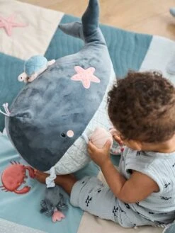 Grande Peluche D'activités SOUS L'OCÉAN Gris - Vertbaudet -Enfants Meubles Magasin grande peluche dactivites sous locean 3