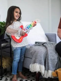 Guitare Connectée Magic Touch - HAPE Rouge - Hape -Enfants Meubles Magasin guitare connectee magic touch hape 2
