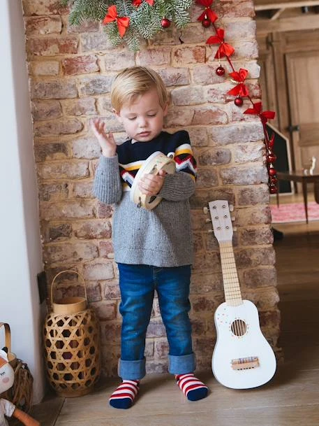 Guitare En Bois FSC® Blanc - Vertbaudet 4 Guitare En Bois FSC® Blanc - Vertbaudet – Image 2