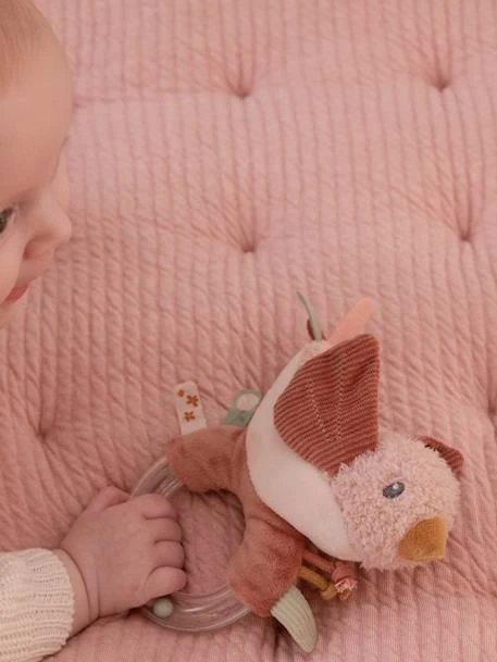 Hochet Oiseau Flowers - LITTLE DUTCH Rose Pâle - Little Dutch 5 Hochet Oiseau Flowers - LITTLE DUTCH Rose Pâle - Little Dutch – Image 3