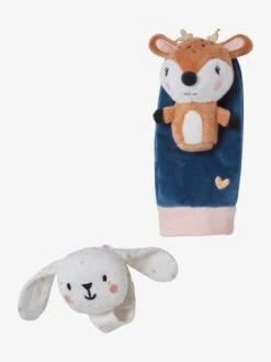 Hochets Mains Et Pieds Forêt Enchantée Multicolore - Vertbaudet -Enfants Meubles Magasin hochets mains et pieds foret enchantee 4