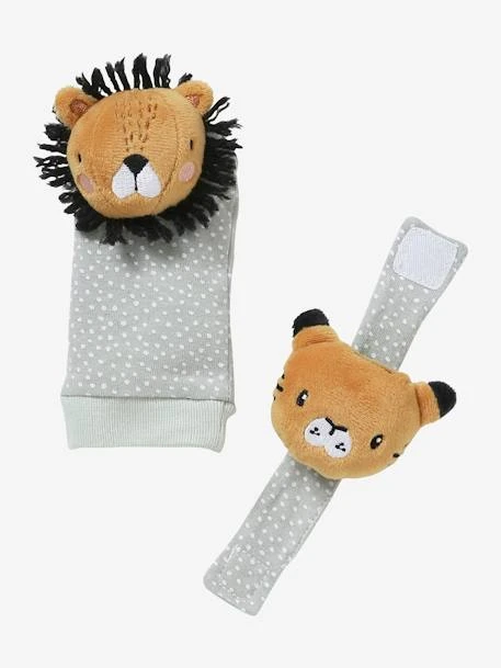 Hochets Mains Et Pieds TANZANIE Multicolore - Vertbaudet 4 Hochets Mains Et Pieds TANZANIE Multicolore - Vertbaudet – Image 2