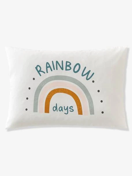 Housse De Couette Bébé MINI ZOO Blanc / Multicolore - Vertbaudet 4 Housse De Couette Bébé MINI ZOO Blanc / Multicolore - Vertbaudet – Image 2