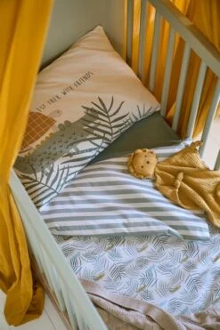 Housse De Couette Bébé TREK Oeko-Tex® Blanc Imprimé - Vertbaudet -Enfants Meubles Magasin housse de couette bebe trek oeko tex 2