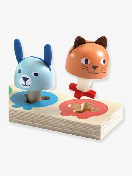 Jeu De Motricité Tourniki DJECO Beige - Djeco 4 Jeu De Motricité Tourniki DJECO Beige - Djeco – Image 2