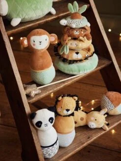 Jeu De Quilles En Tissu TANZANIE Multicolore - Vertbaudet -Enfants Meubles Magasin jeu de quilles en tissu tanzanie 4