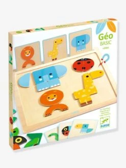 Jeu Magnétique GeoBasic DJECO Blanc - Djeco -Enfants Meubles Magasin jeu magnetique geobasic djeco 1